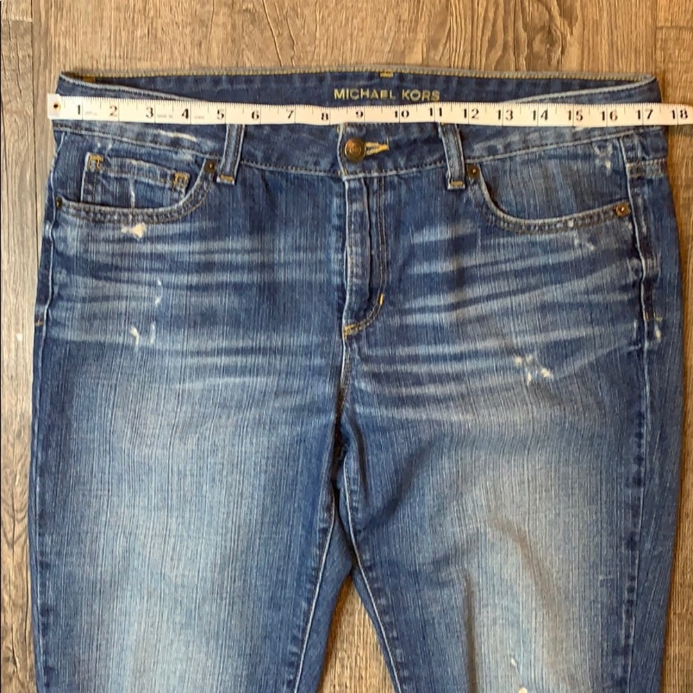MICHAEL KORS Boyfriend Distressed Denim - Picture 6 of 8